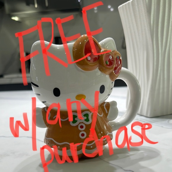 Hello Kitty Gingerbread Mug/ ADD TO YOUR BUNDLE - Picture 1 of 4